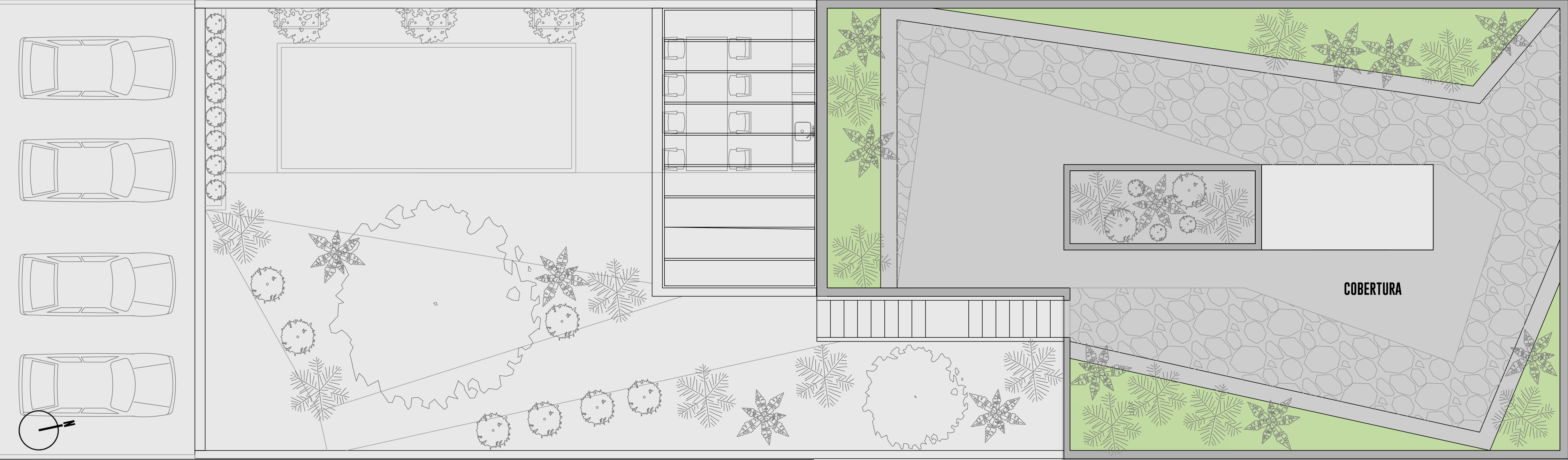 Casa Rojo: Planta Baixa - Cobertura